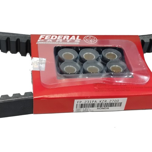 ΙΜΑΝΤΕΣ ΚΙΝ BANDO 816-22-30 + ΜΠΙΛΙΕΣ HND PCX125 12-20 FEDERAL (KZR) - (ΙΝΔ)