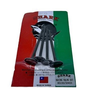 ΒΑΛΒΙΔΑ ΕΙΣΑΓ ΕΞΑΓ GTR150 20+23 ΣΕΤ 4ΤΜΧ RACING SHARK ΜΑΛ