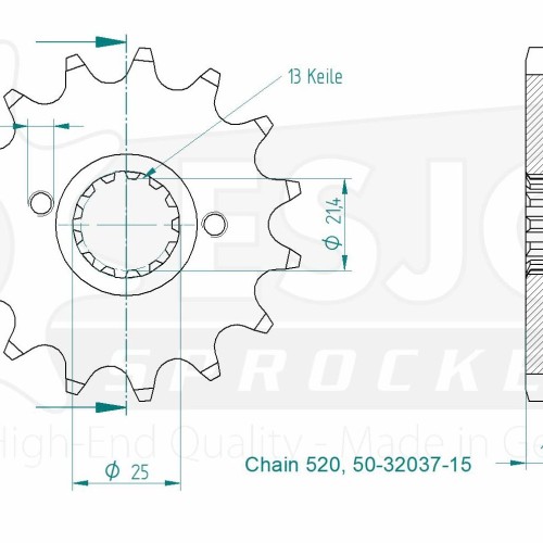 ΓΡΑΝΑΖΙΑ ΚΙΝ 308-15 ESJOT (E32037) - (ΓΕΡ)