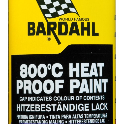 BARDAHL ΒΑΦΗ ΜΑΥΡΟ ΜΑΤ ΘΕΡΜΟΑΝΘΕΚΤΙΚΟ 800 C ΣΠΡΕΥ 400 ml (12) (64204) - (ΟΛΛ)