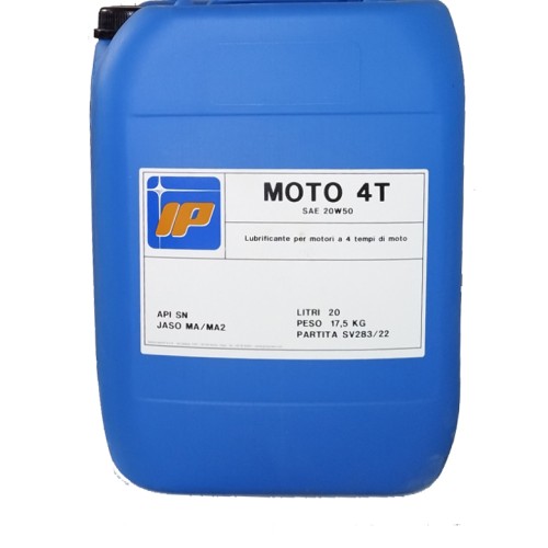 IP 4T 20W/50 MOTO ΟΡΥΚΤΟ ΜΠΙΤΟΝΙ 20L (R227531) - (ΙΤΑ)