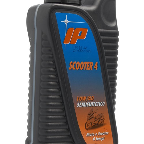 IP 4T 10W/40 SCOOTER ΗΜΙ-ΣΥΝΘ. 1L (12) (R228411) - (ΙΤΑ)
