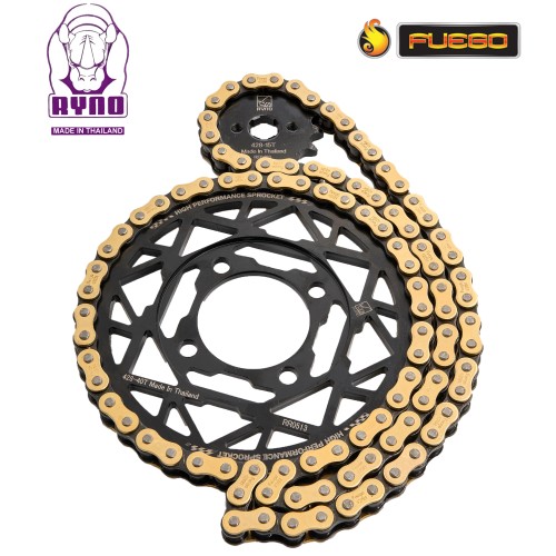 ΑΛΥΣ/ΝΑΖΑ ΠΑΠΙ DAYTONA DY 50 / VEEROAD 50 RYNO ΧΡΥΣΗ ΕΝΙΣΧ. ΑΛΥΣΙΔΑ - (ΤΛΝ)