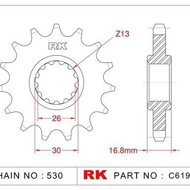 ΓΡΑΝΑΖΙ ΕΜΠΡ C6190 16Δ ΜΕ ΛΑΣΤΙΧΟ 333 RK
