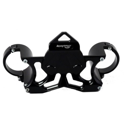 ΓΕΦΥΡΕΣ ΠΙΡΟΥΝΙΟΥ ΑΛΟΥΜ YMH CRYPTON-X 135 APIDO RACING ΜΑΥΡΕΣ - (ΤΑΙ)