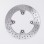 ΔΙΣΚΟΠΛΑΚΕΣ BRK HND XLV600/650 91-07 ΟΠΙΣΘ ΣΤΡΟΓΓ (HO05RI) - (ΙΤΑ)