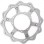 ΔΙΣΚΟΠΛΑΚΕΣ BRK KSK KX 125/250/450, KLX 450 06-08 OVERSIZE 270 ΕΜΠΡ ΜΑΡΓ (KW39FLOWD) - (ΙΤΑ)