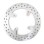 ΔΙΣΚΟΠΛΑΚΕΣ BRK CAG RAPTOR 650/1000 ΟΠΙΣΘ ΣΤΡΟΓΓ (RF7530) - (ΙΤΑ)