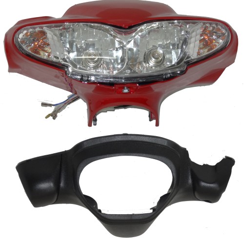 ΚΑΒΟΥΚΙΑ ΦΑΝΩΝ+ΦΑΝΑΡΙΑ YMH CRYPTON-R 115 04 ΚΟΚΚΙΝ - (ΤΑΙ)