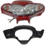 ΚΑΒΟΥΚΙΑ ΦΑΝΩΝ+ΦΑΝΑΡΙΑ YMH CRYPTON-R 115 04 ΚΟΚΚΙΝ - (ΤΑΙ)