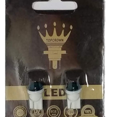 ΛΑΜΠΕΣ LED ΑΚΑΛΥΚΕΣ 1 LED ΜΠΛΕ 