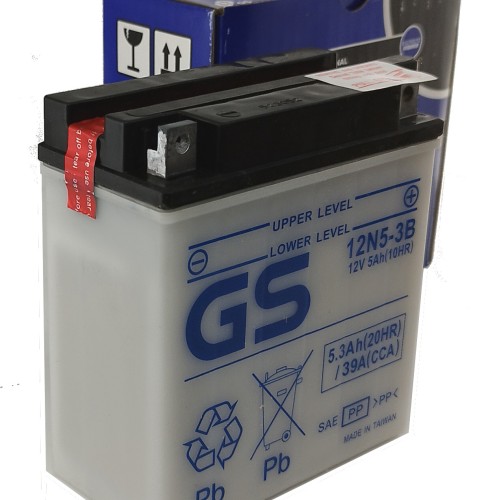 ΜΠΑΤΑΡΙΕΣ GS 12N5-3B ΧΩΡΙΣ ΥΓΡΑ (10) (X/E) - (ΤΑΙ)