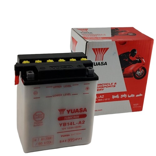 ΜΠΑΤΑΡΙΕΣ YUASA YB14L-A2 ( ) (Χ/Ε) - (ΤΑΙ)