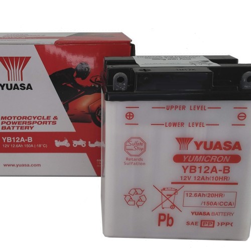 ΜΠΑΤΑΡΙΕΣ YUASA YB12A-B ΧΩΡΙΣ ΥΓΡΑ (5) (Χ/Ε) - (ΤΑΙ)