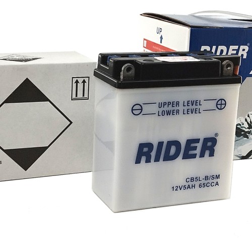 ΜΠΑΤΑΡΙΕΣ RIDER YB5L-B (RMCB5LBSM) (6) (Χ/Ε) - (ΙΤΑ)