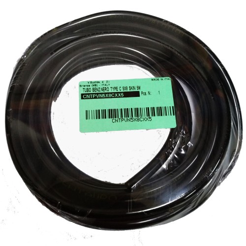 ΣΩΛΗΝΑΚΙ ΒΕΝΖΙΝΗΣ 5 Χ 8 mm ΜΑΥΡΟ CENTAURO ΙΤΑΛΙΑΣ (5μ) - (ΙΤΑ)