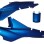 ΣΩΜΑΤΑ HND SUPRA ΑΡ+ΔΕΞ+ΚΑΠΑΚΙ ΟΥΡΑΣ(3ΤΕΜ) ΜΠΛΕ STRONG - (ΙΝΔ)