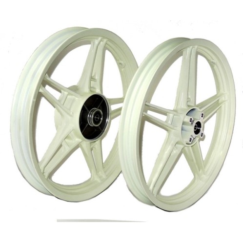 ΤΡΟΧΟΙ ΑΛΟΥΜ YMH CRYPTON-X 135 5/10 ΜΠ/ΣΟΙ X1-R ΜΑΥΡΟΙ ΜΑΤ TUBELESS - (ΜΑΛ)