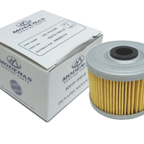 ΦΙΛΤΡΑ ΛΑΔΙΟΥ MDN KRISSII/KAZER/ZX130 ΓΝΗΣΙΑ MODENAS (H-005)(HF112) - (ΜΑΛ)