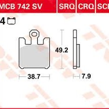 ΤΑΚΑΚΙΑ MCB742SV ΜΕΤΑΛ ΕΜΠ TRW LUCAS ΓΕΡΜΑΝΙ F369