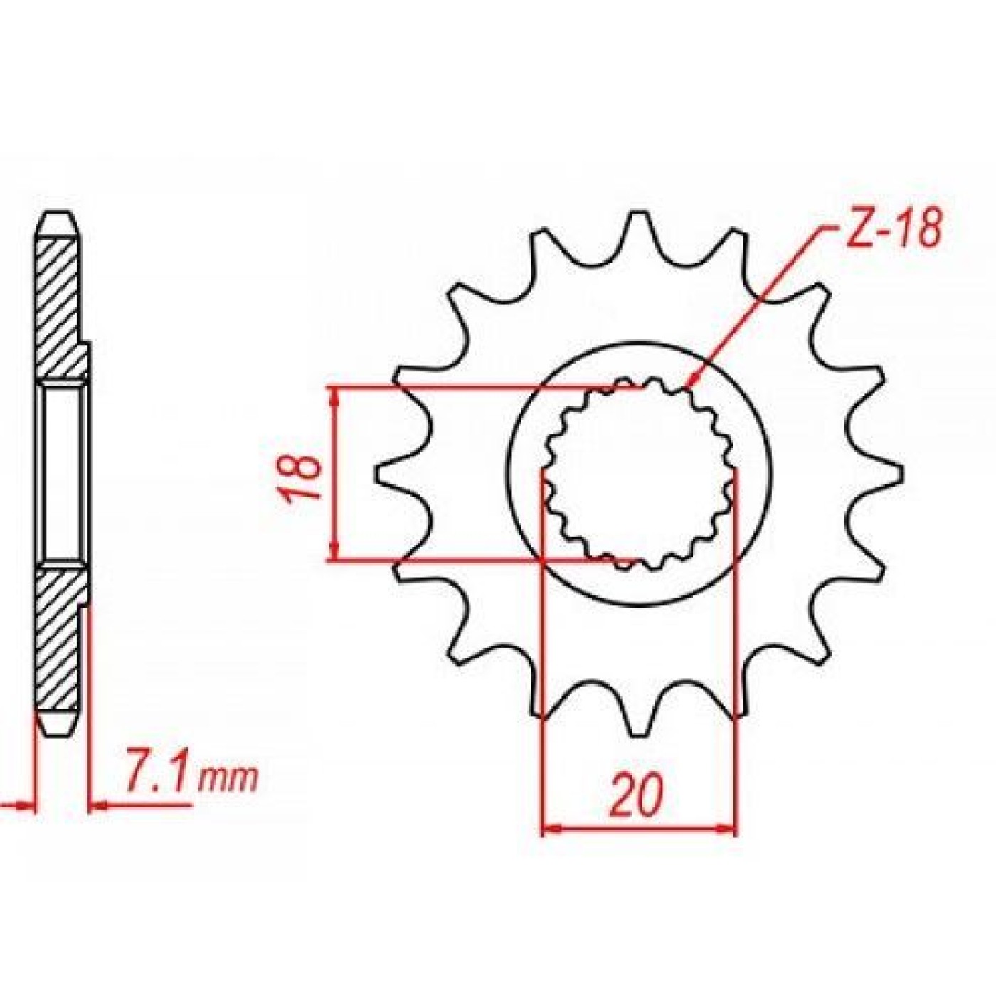 ΓΡΑΝΑΖΙ ΕΜΠΡ RM125 427 13Δ C45 SHARK