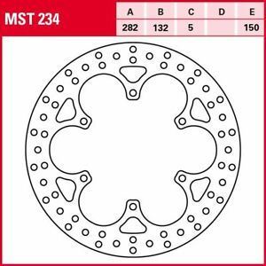 ΔΙΣΚΟΠΛΑΚΑ MST234 XT600 96- ΕΜΠ 282-132 6ΤΡ TRW LUCAS