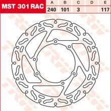 ΔΙΣΚΟΠΛΑΚΑ MST301RAC ΜΑΡΓ CR125 250 240-101 6ΤΡ TRW LUCAS