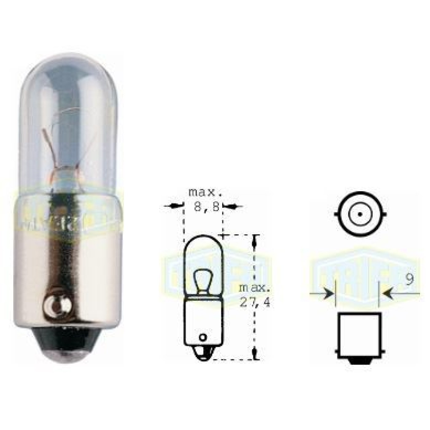 ΛΑΜΠΑ 12 4 T4W ΕΛΙΑ 00121-005 TRIFA ΓΕΡΜ