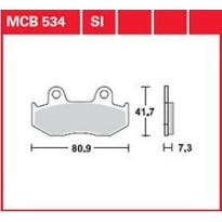 ΤΑΚΑΚΙΑ MCB534 TRW LUCAS ΓΕΡΜΑΝΙΑΣ F92 F323