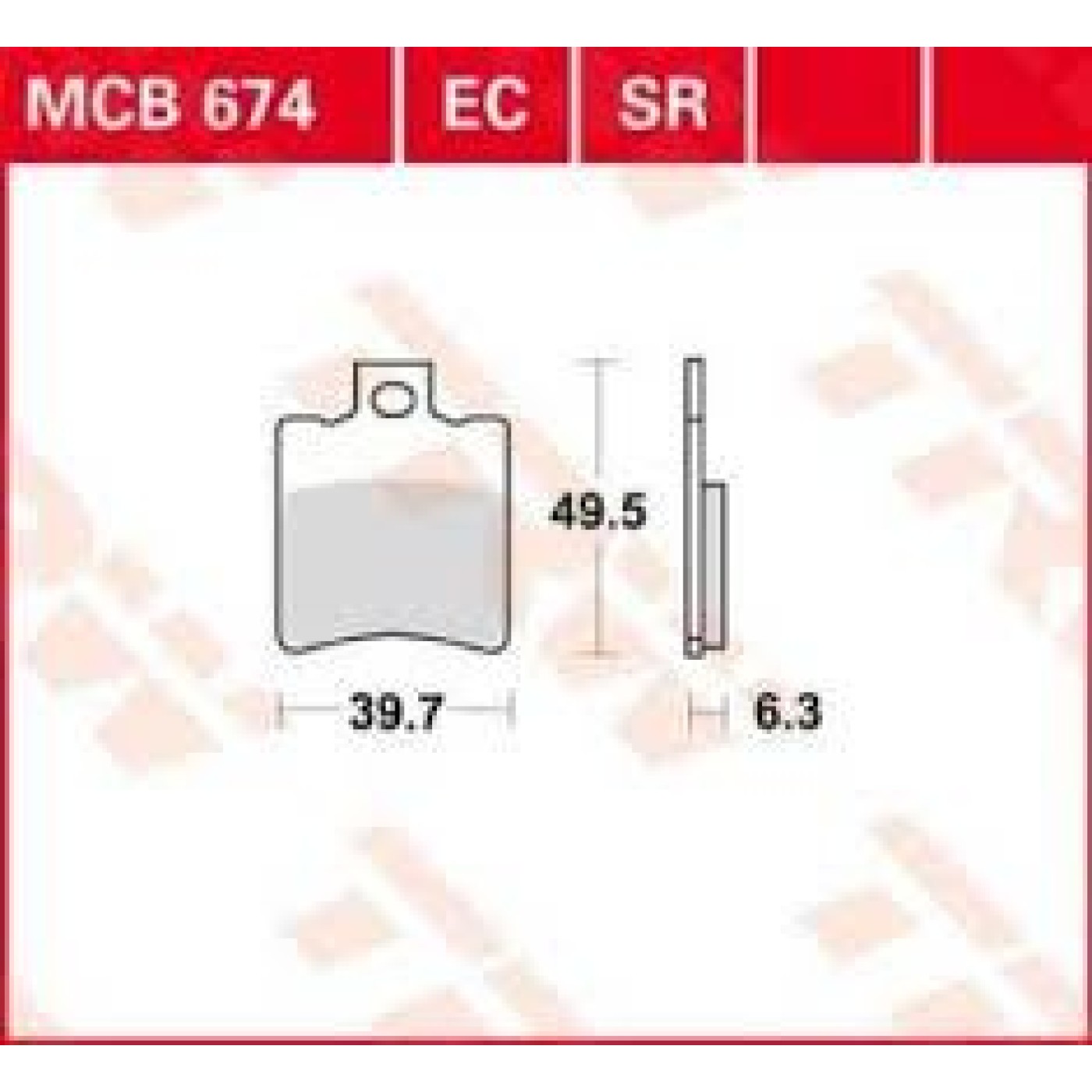 ΤΑΚΑΚΙΑ MCB674EC TRW LUCAS ΓΕΡΜΑΝΙΑΣ F193