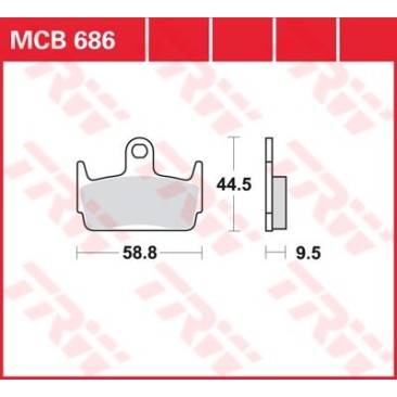 ΤΑΚΑΚΙΑ MCB686 TRW LUCAS ΓΕΡΜΑΝΙΑΣ F234
