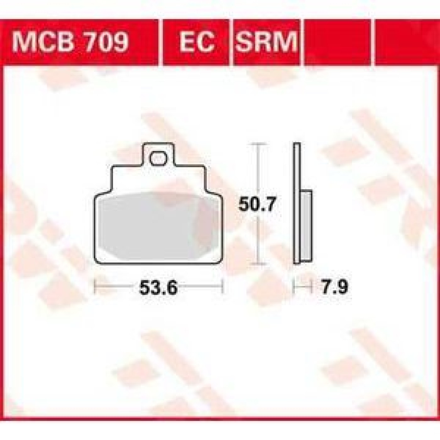 ΤΑΚΑΚΙΑ MCB709 TRW LUCAS ΓΕΡΜΑΝΙΑΣ F301