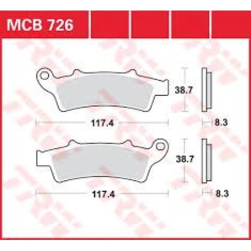 ΤΑΚΑΚΙΑ MCB726 TRW LUCAS ΓΕΡΜΑΝΙΑΣ F324