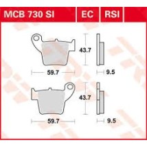 ΤΑΚΑΚΙΑ MCB730SI ΜΕΤΑΛ OFF ROAD TRW LUCAS F346
