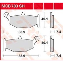 ΤΑΚΑΚΙΑ MCB783SH ΜΕΤΑΛ ΟΠΙ TRW LUCAS ΓΕΡΜΑΝΑ F419