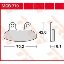 ΤΑΚΑΚΙΑ MCB779 TRW LUCAS ΓΕΡΜΑΝ F306