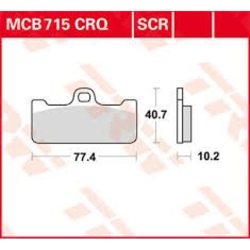 ΤΑΚΑΚΙΑ MCB715CRQ TRW LUCAS ΓΕΡΜΑΝΙΑΣ F218
