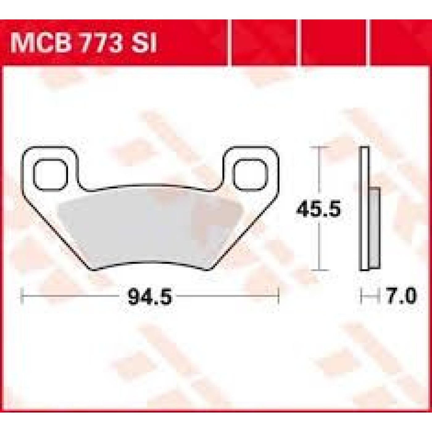 ΤΑΚΑΚΙΑ MCB773SI TRW LUCAS ΓΕΡΜΑΝΙΑΣ F395