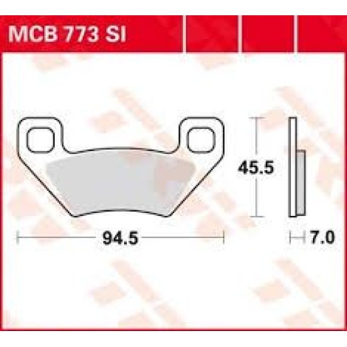 ΤΑΚΑΚΙΑ MCB773SI TRW LUCAS ΓΕΡΜΑΝΙΑΣ F395
