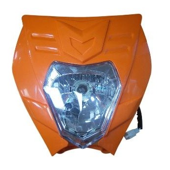 ΜΑΣΚΑ ΦΑΝΟΥ ENDURO YP-00-03 ΠΟΡΤΟΚΑΛΙ ROC