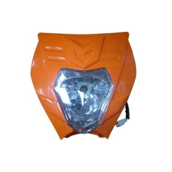 ΜΑΣΚΑ ΦΑΝΟΥ ENDURO YP-00-03 ΠΟΡΤΟΚΑΛΙ ROC