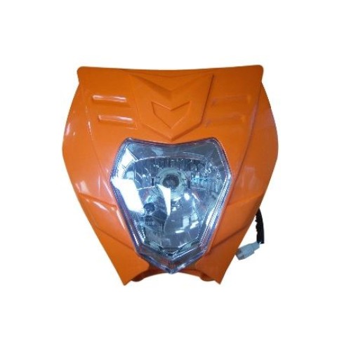 ΜΑΣΚΑ ΦΑΝΟΥ ENDURO YP-00-03 ΠΟΡΤΟΚΑΛΙ ROC