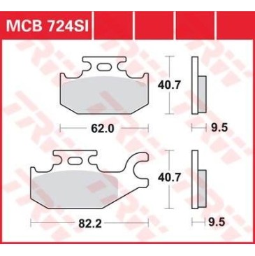 ΤΑΚΑΚΙΑ MCB724SI TRW LUCAS F307
