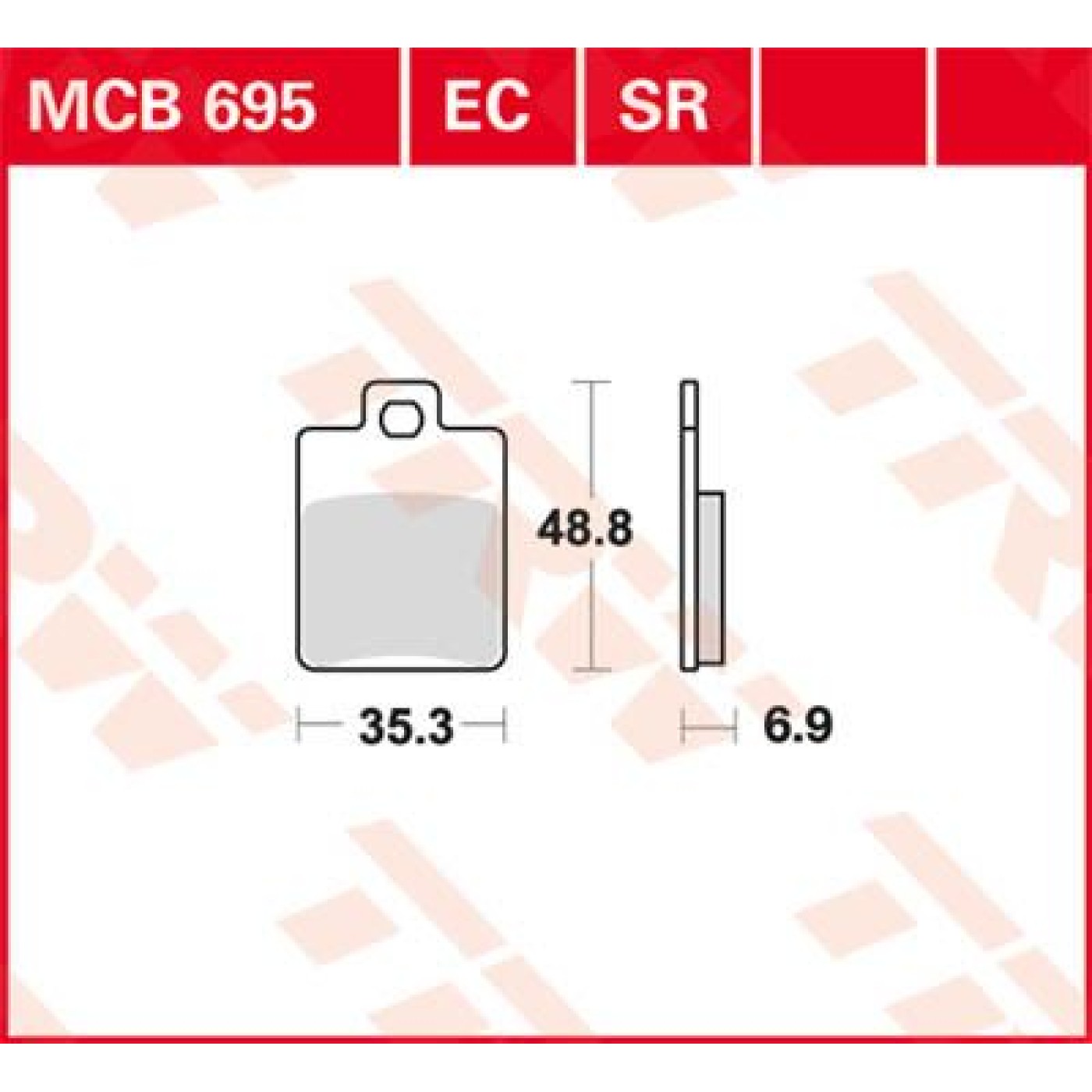 ΤΑΚΑΚΙΑ MCB695EC TRW LUCAS ΓΕΡΜΑΝΙΑΣ F260