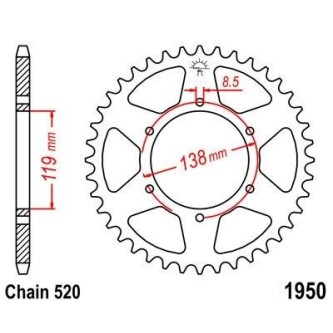 ΓΡΑΝΑΖΙ ΟΠΙΣΘ 1950 48Δ PREMIOUM