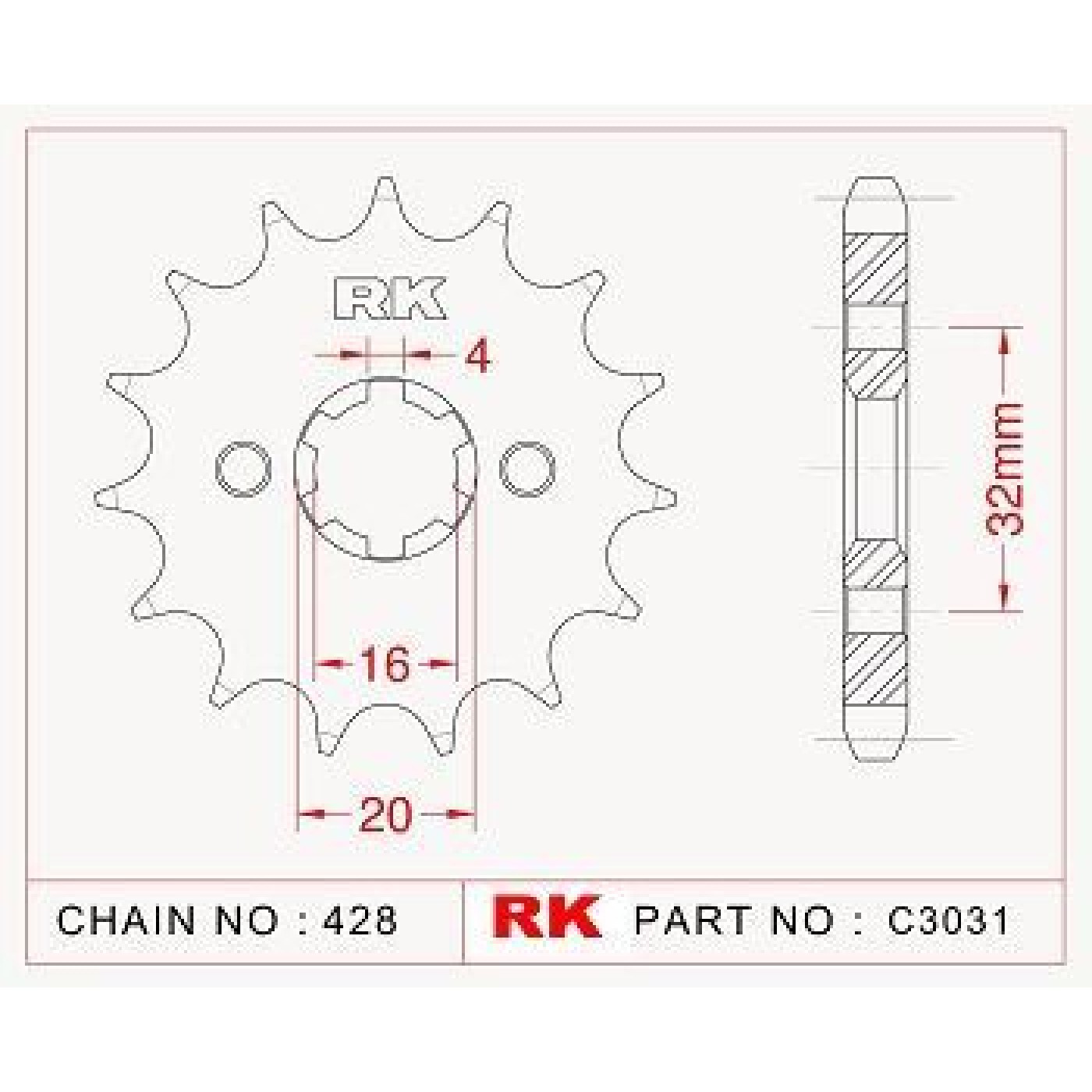 ΓΡΑΝΑΖΙ ΕΜΠΡ CRYPTON CRYPTON X 14Δ RK ΜΑΛ