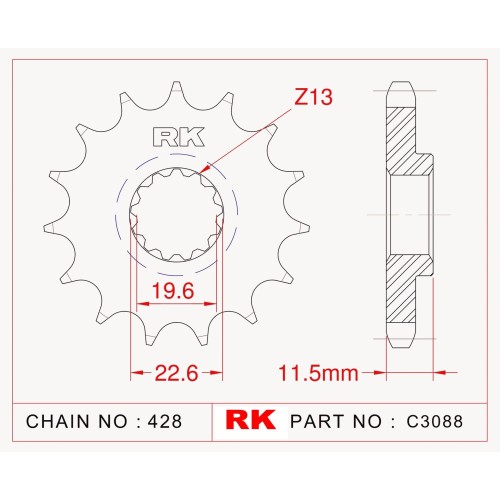 ΓΡΑΝΑΖΙ ΕΜΠΡ C3088 14Δ 409 RK