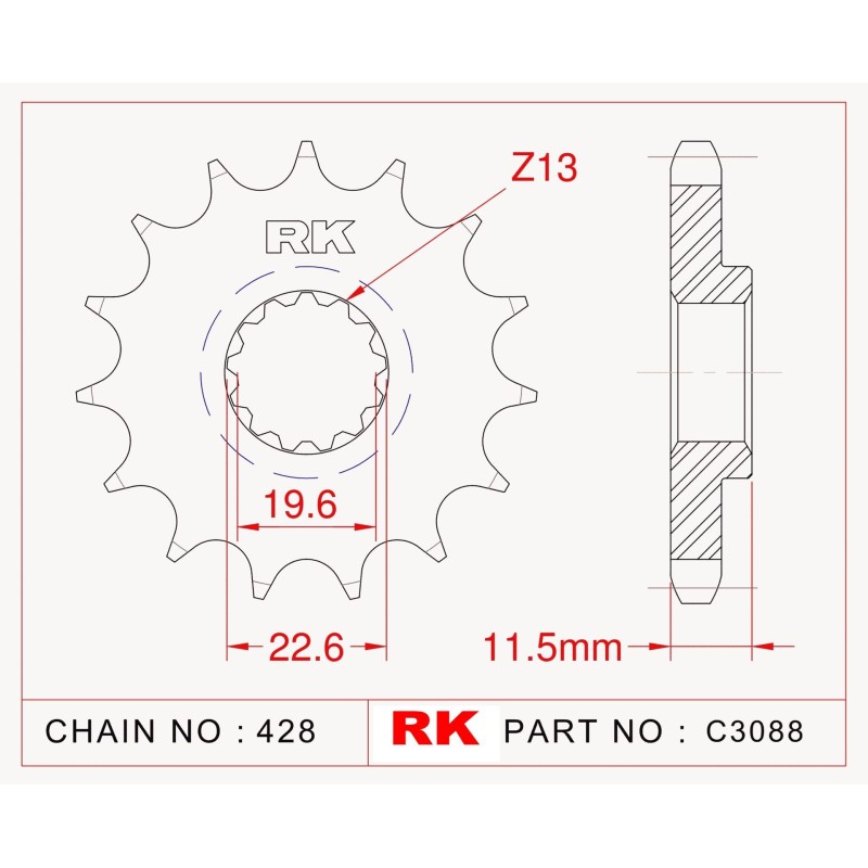ΓΡΑΝΑΖΙ ΕΜΠΡ C3088 14Δ 409 RK