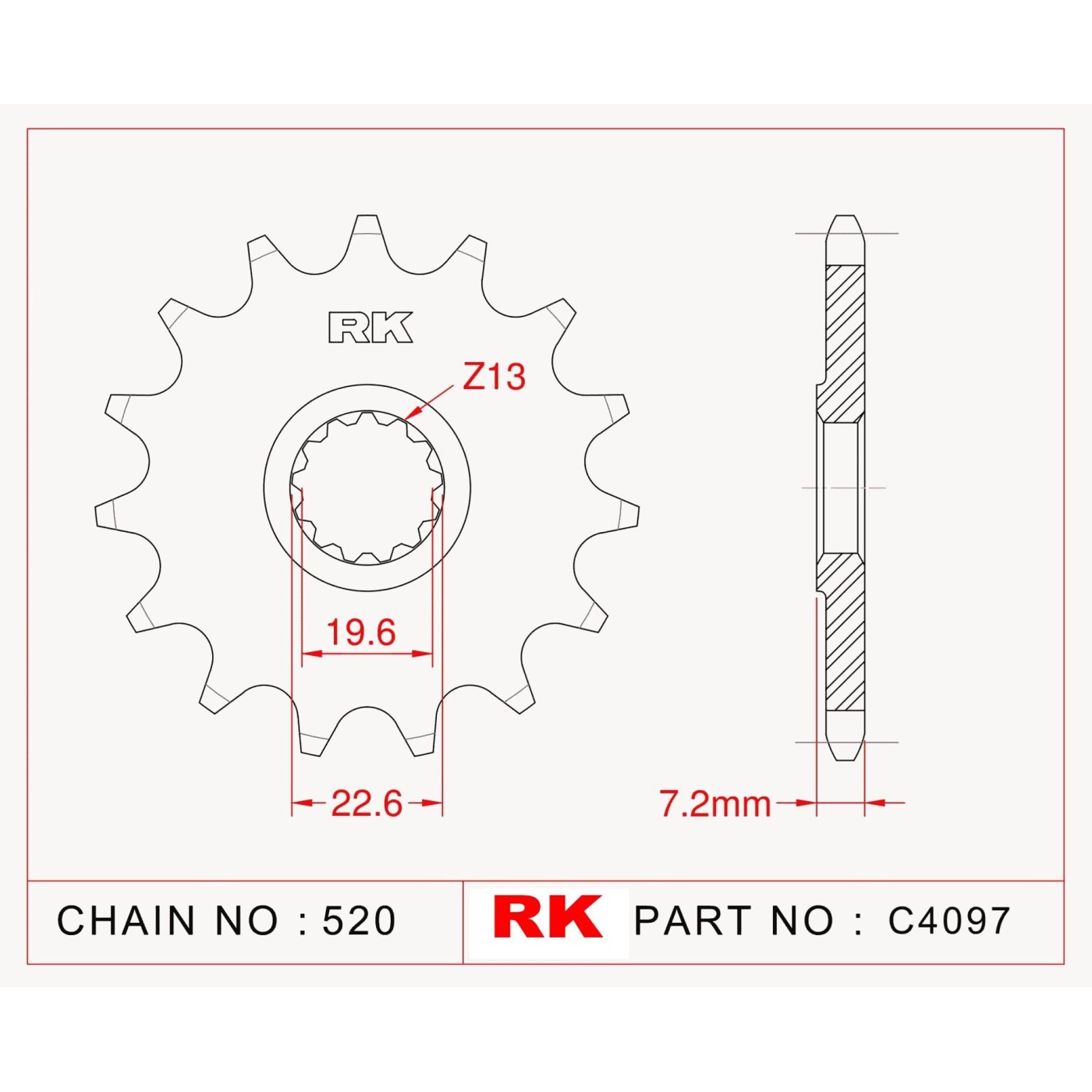 ΓΡΑΝΑΖΙ ΕΜΠΡ C4097 15Δ 434 RK