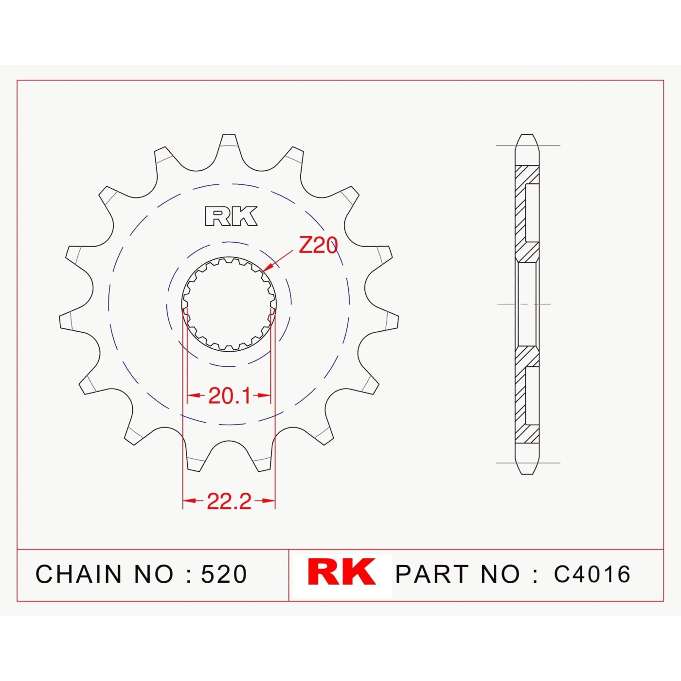 ΓΡΑΝΑΖΙ ΕΜΠΡ C4016 13Δ 1590 RK